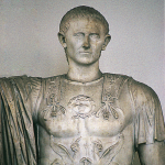 A marble statue of Marcus Holconius Rufus