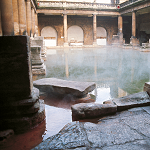 Great Bath with rolling steam.